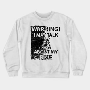 Motocross Biker Freestyle Stunt Crewneck Sweatshirt